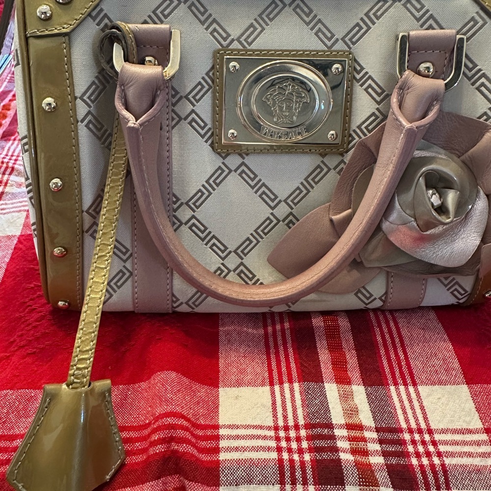 Versace Small Medusa Boston Bag